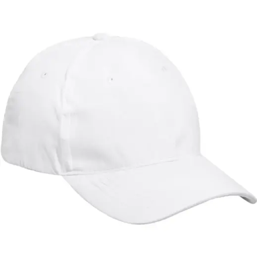 Performance Cap - 6 Panel White